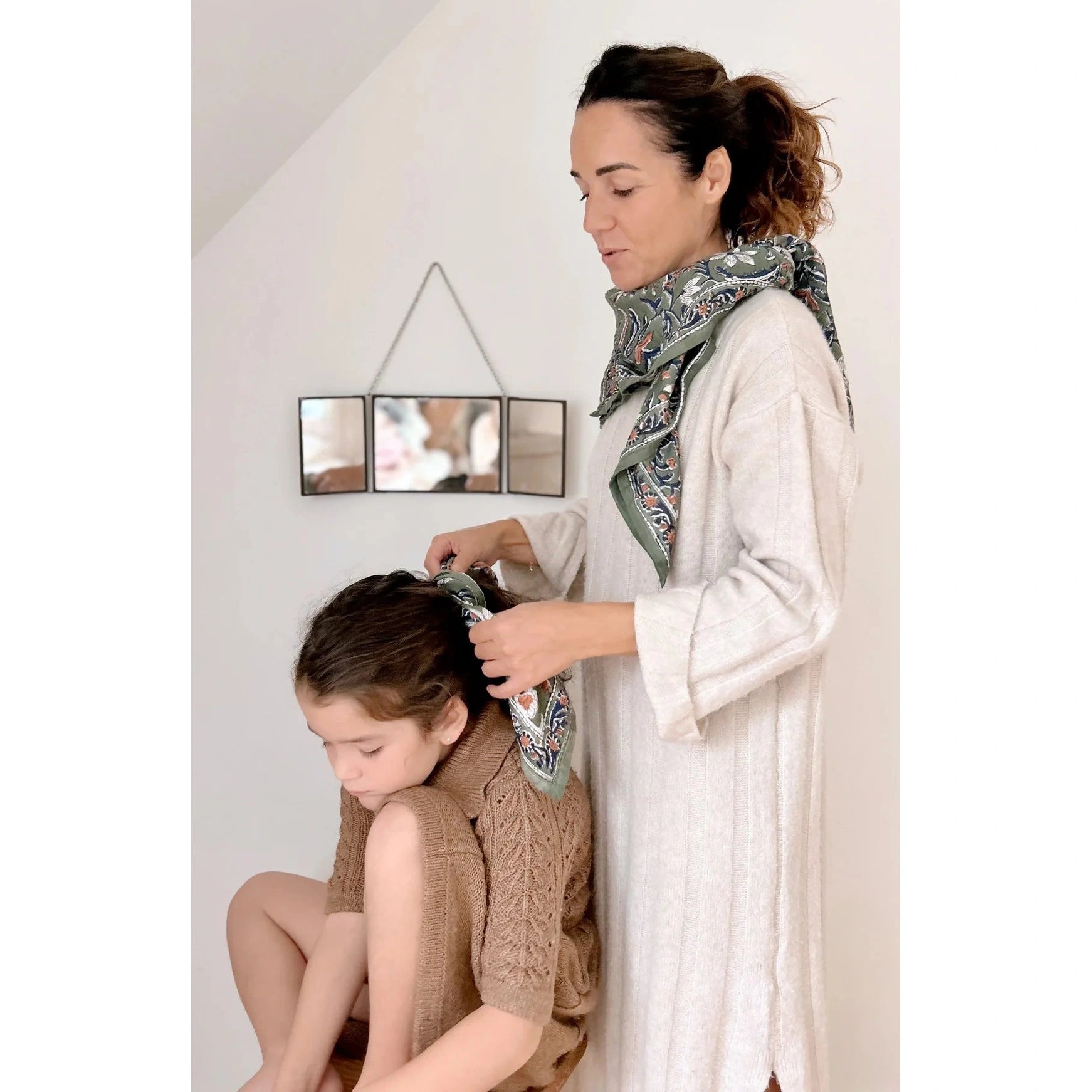 Foulard Adulte Dheli Brousse 100 cm