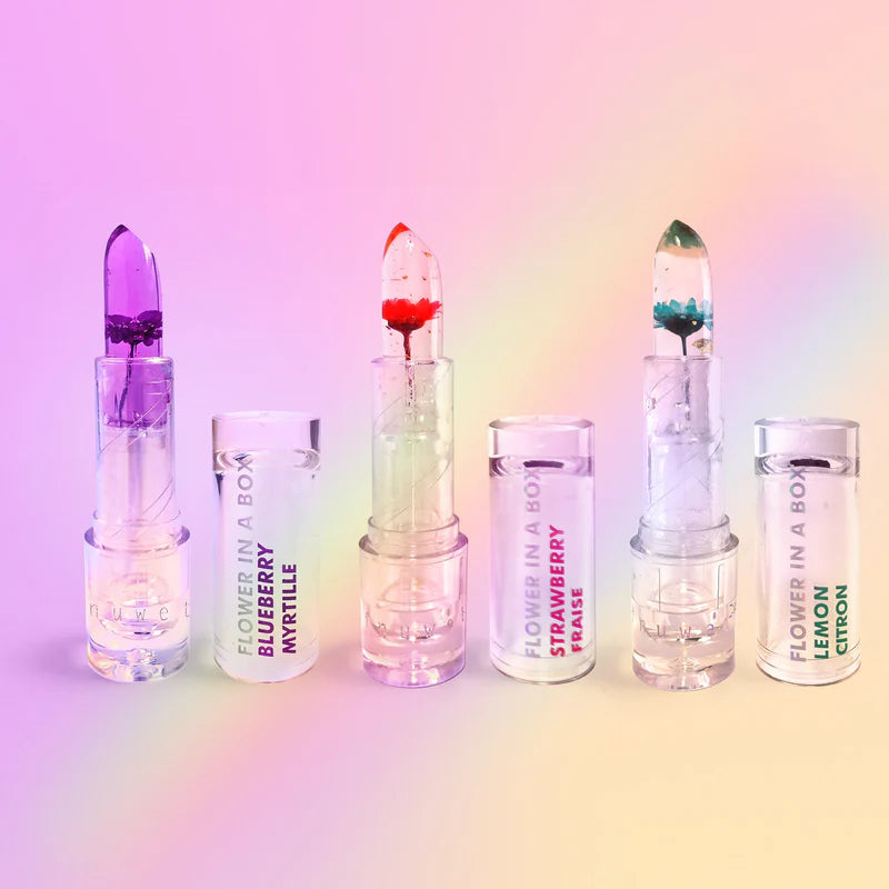 Rouge à Lèvres Brillant Flower In A Box - Citron - Turquoise