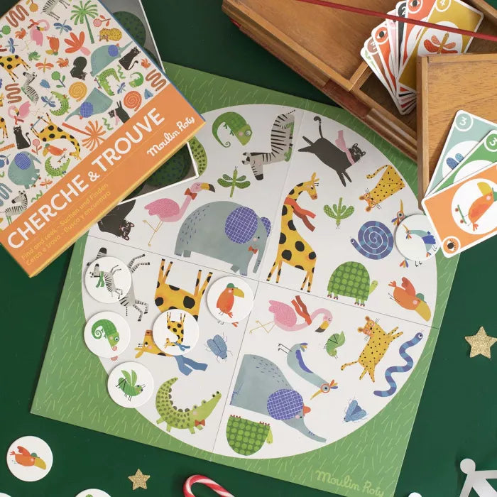 Jeu Cherche et trouve Les Toupitis