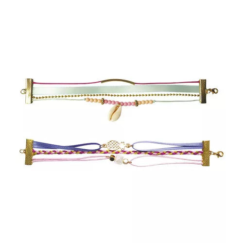 Kit Créatif - 2 Bracelets Multirangs Bohèmes