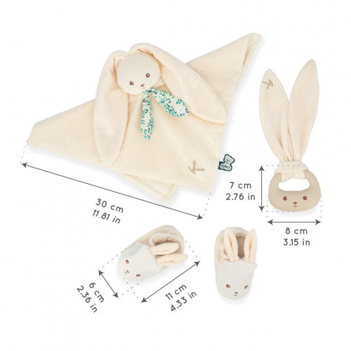 Mon premier coffret naissance Lapinoo - Crème