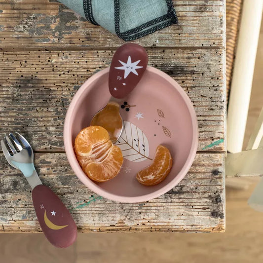 Set couverts silicone Après la pluie