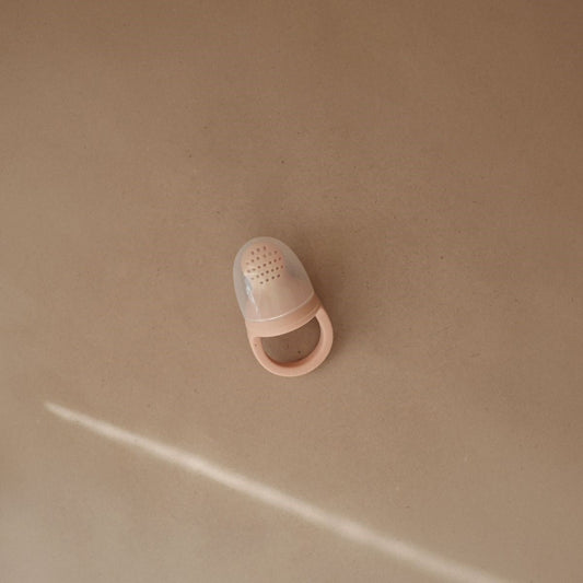 Tétine grignoteuse en silicone lot de 2 – Rose Blush