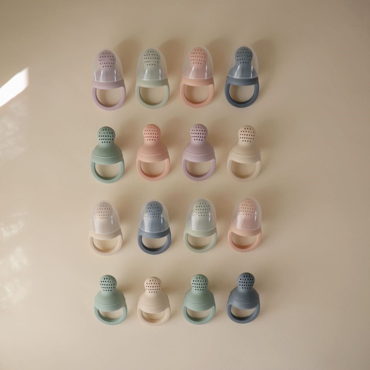 Tétine grignoteuse en silicone lot de 2 – Cambridge Blue