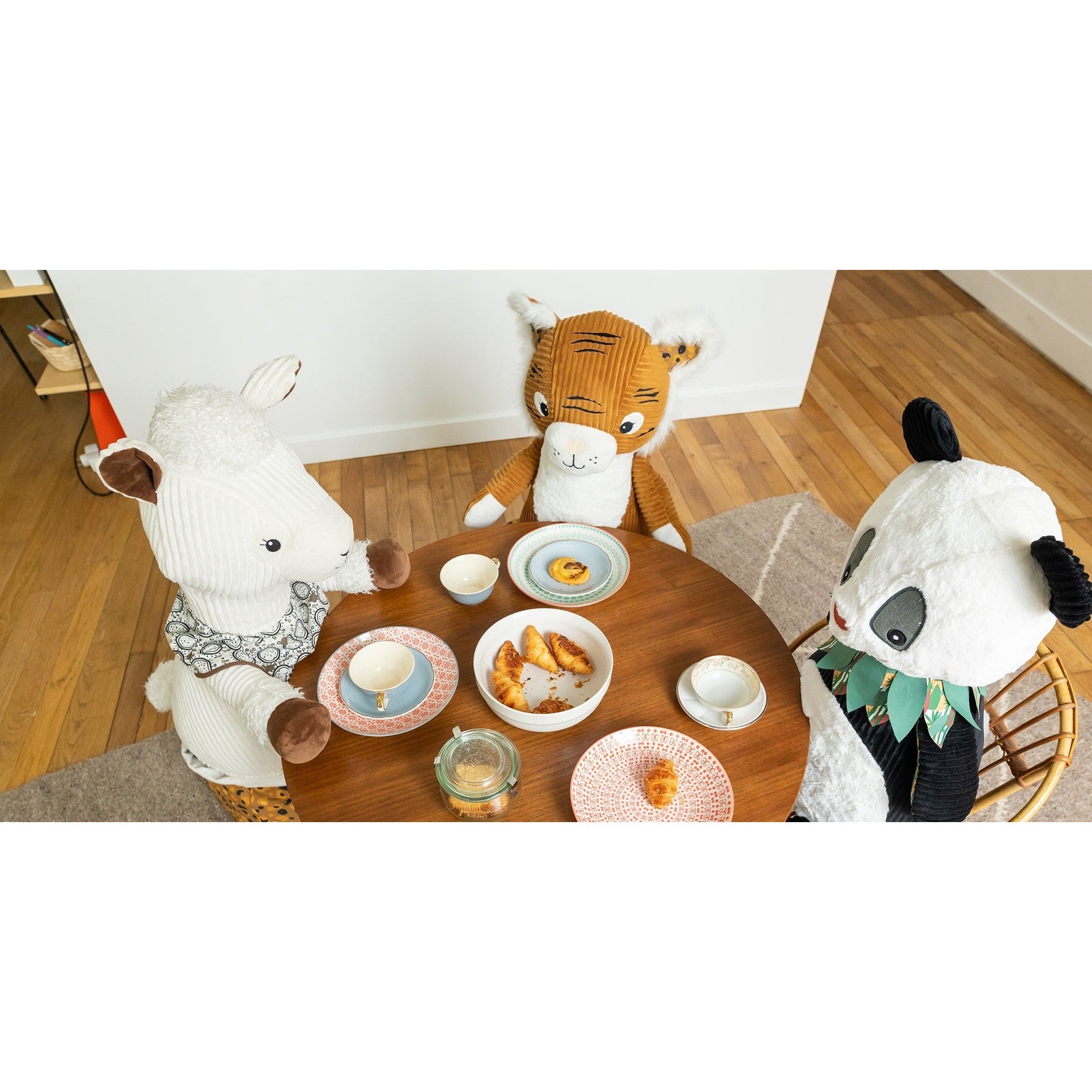 Peluche avec boîte cadeau Grand simply Speculos le tigre