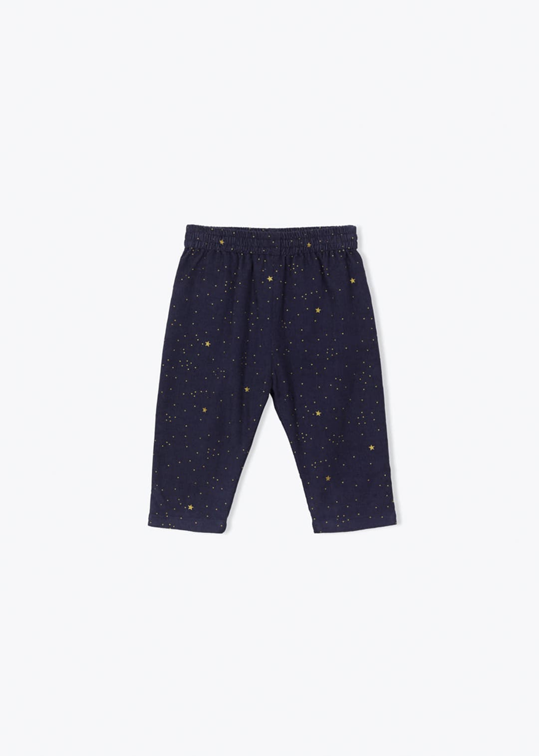 Pantalon Bébé en velours étoiles