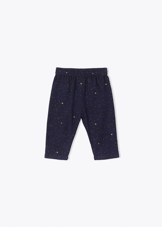 Pantalon Bébé en velours étoiles