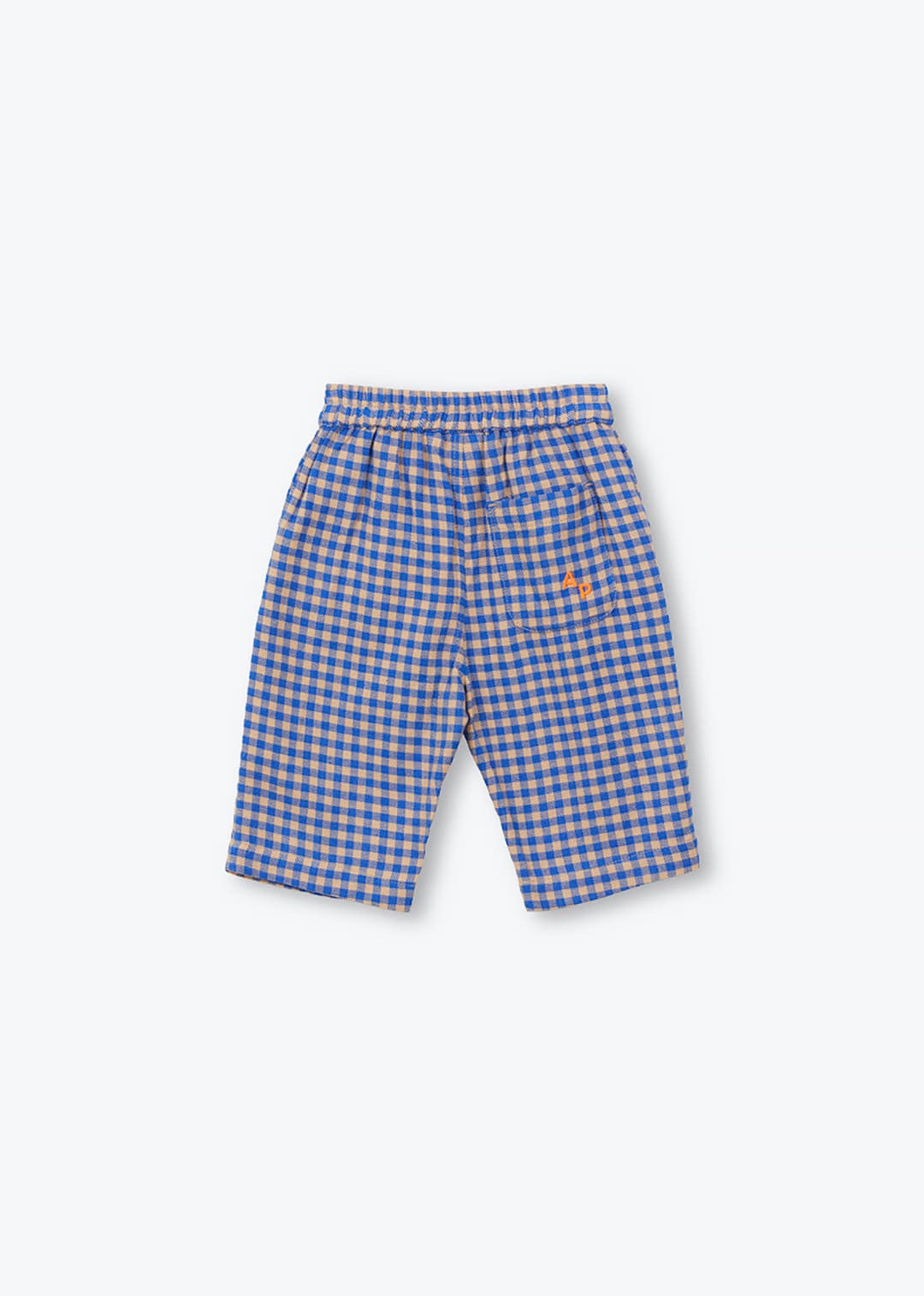 Pantalon Bébé Vichy cobalt