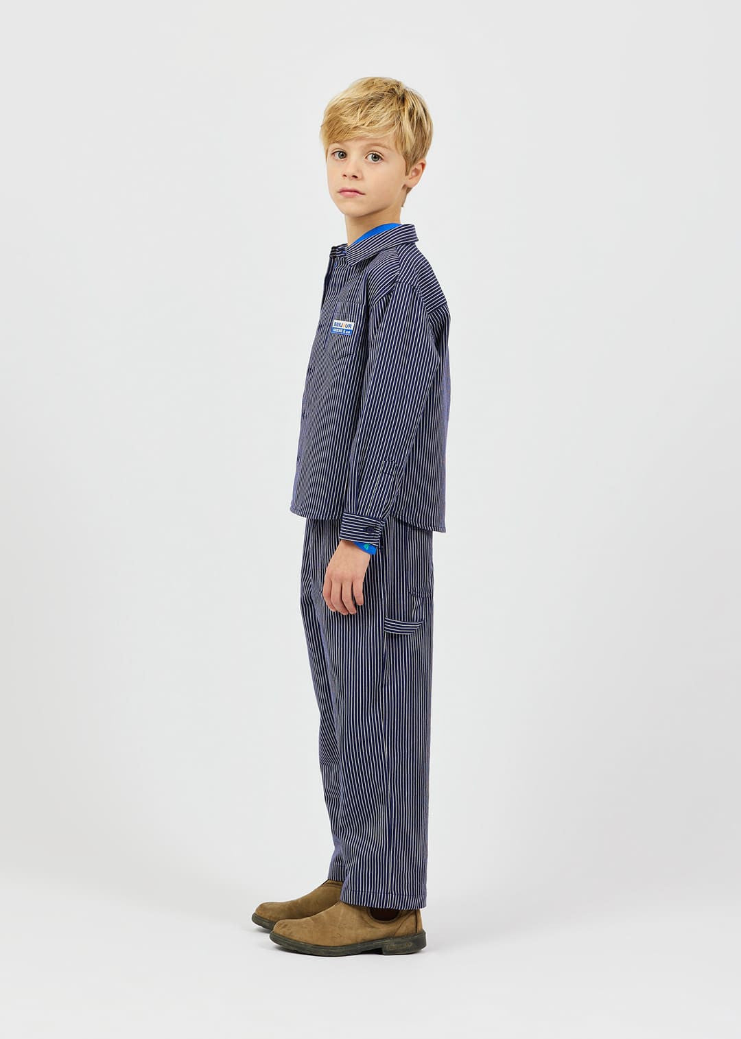 Pantalon Rayures marine