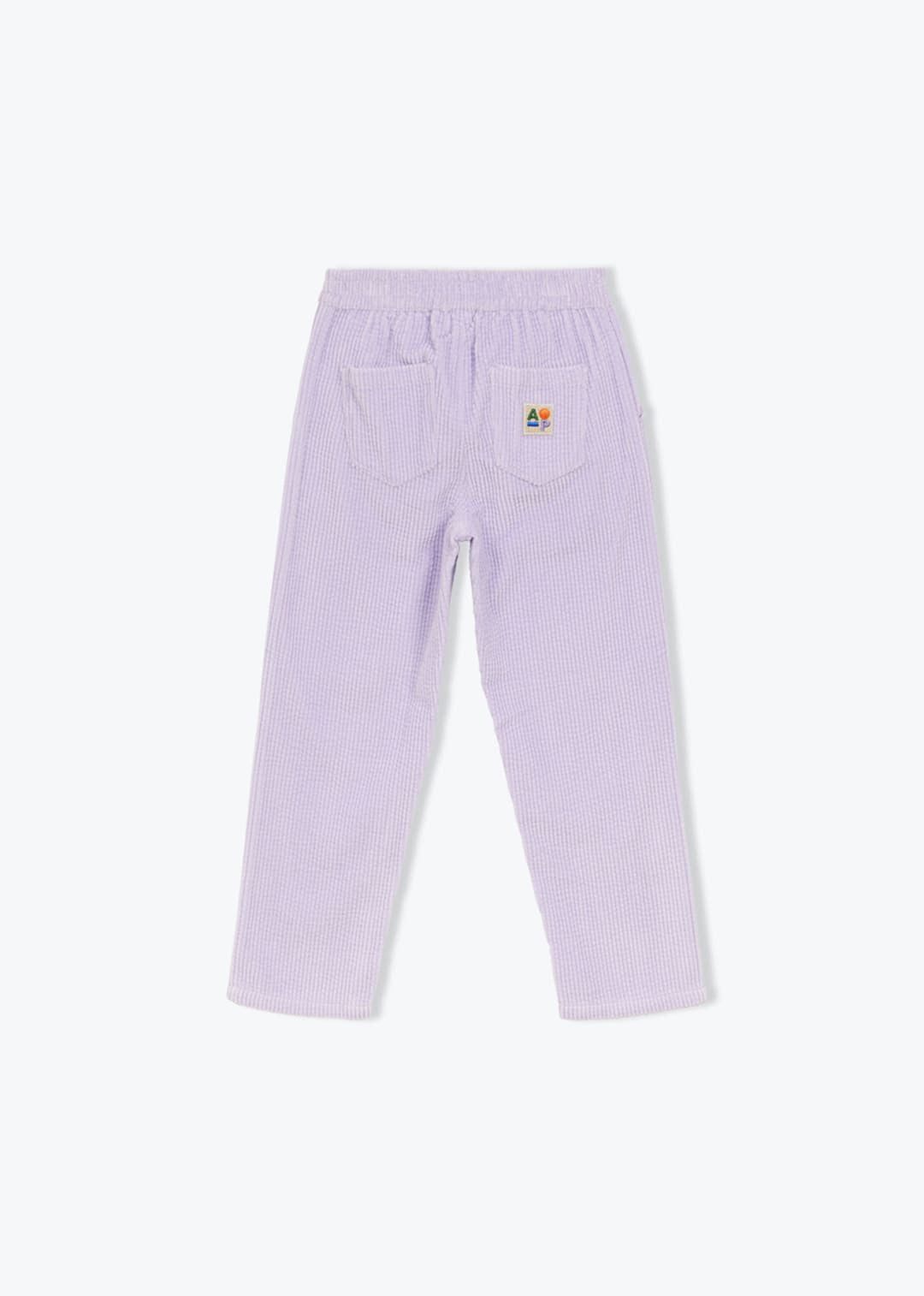 Pantalon Velours côtelé lilas