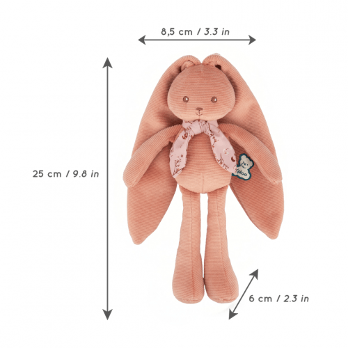 Pantin lapin Terracotta - 25 cm