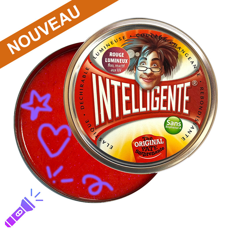 PATE INTELLIGENTE Rouge Lumineux