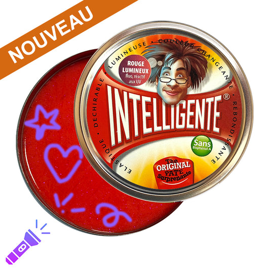PATE INTELLIGENTE Rouge Lumineux