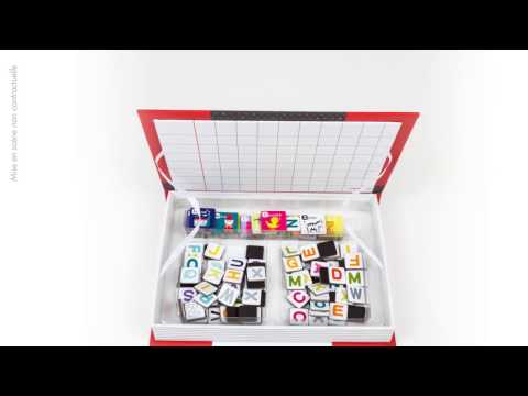 Magnéti'book alphabet français, 142 magnets
