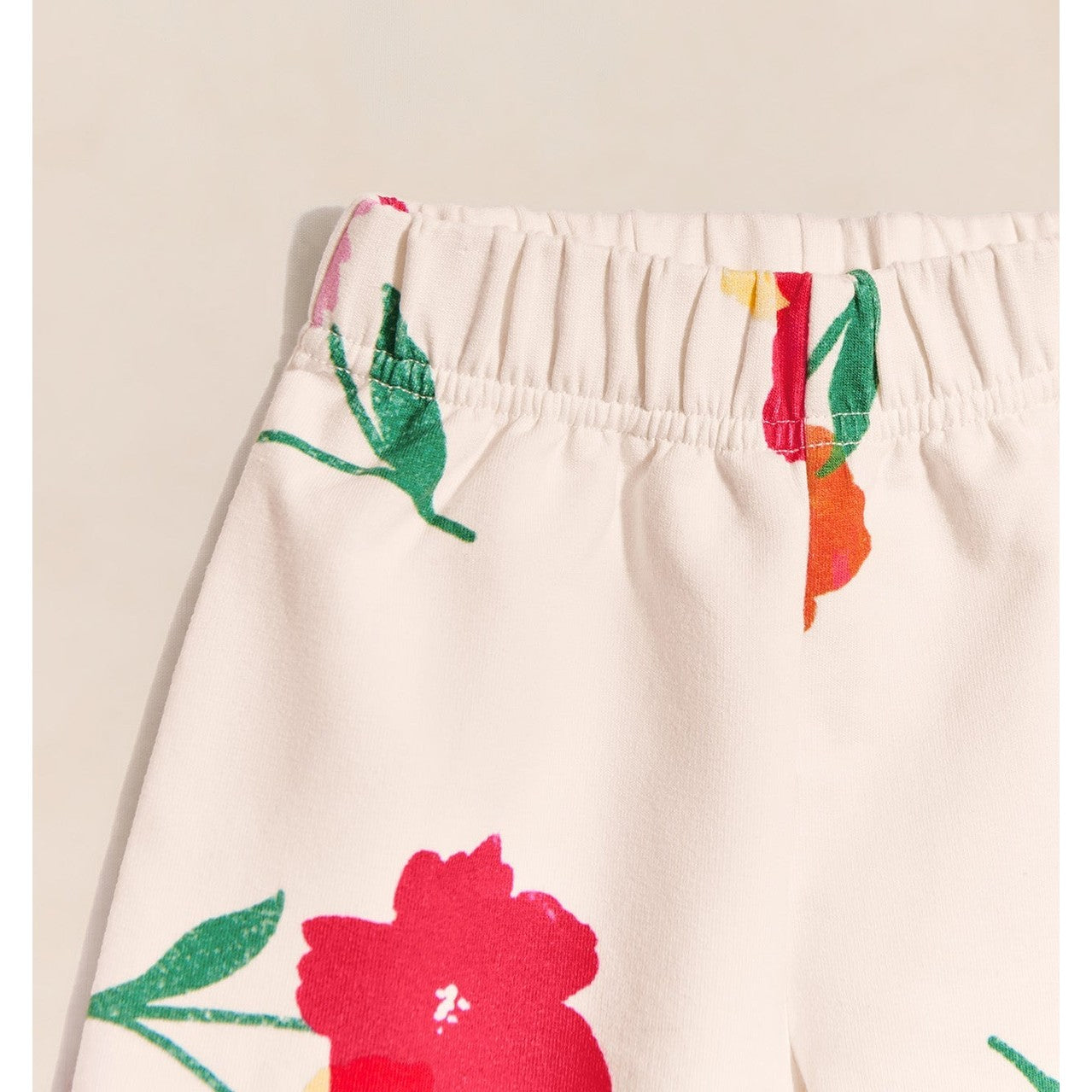 Le pantalon Palou en coton bio - Anémones bouquet