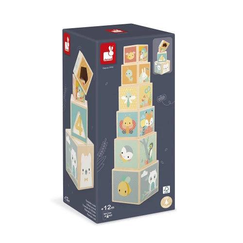 Pyramide 6 cubes Pure