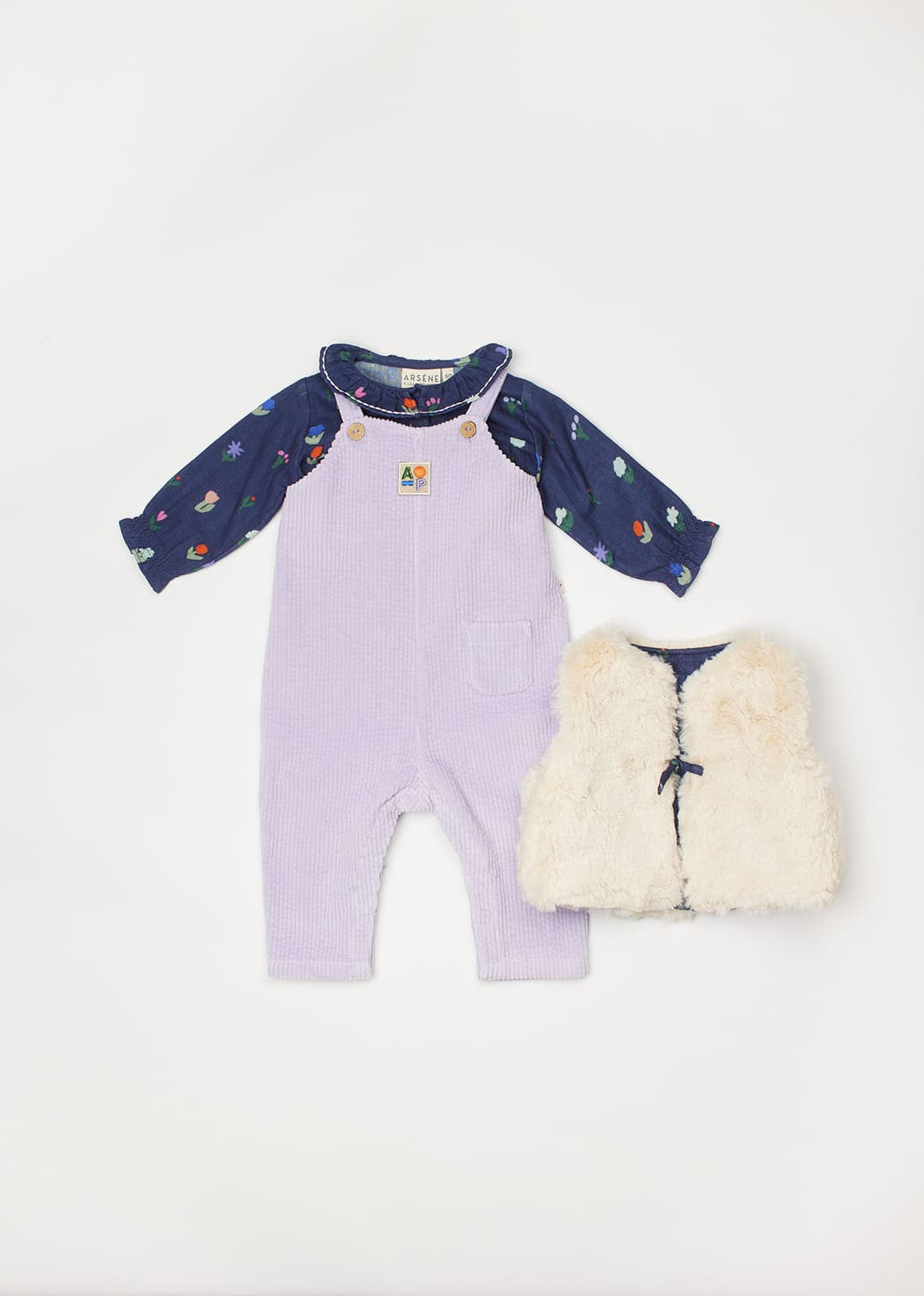Salopette Bébé Velours