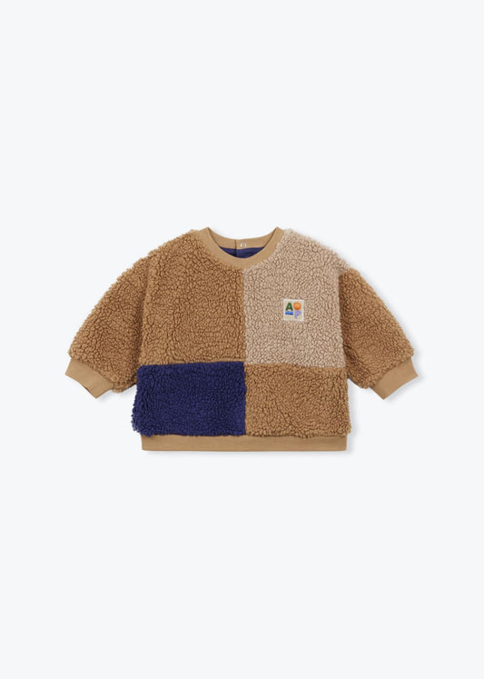 Sweat Bébé Sherpa Patch