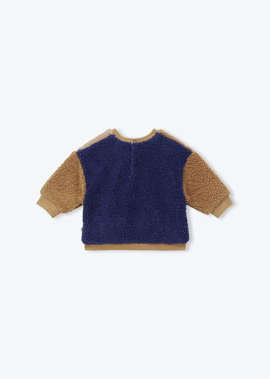 Sweat Bébé Sherpa Patch