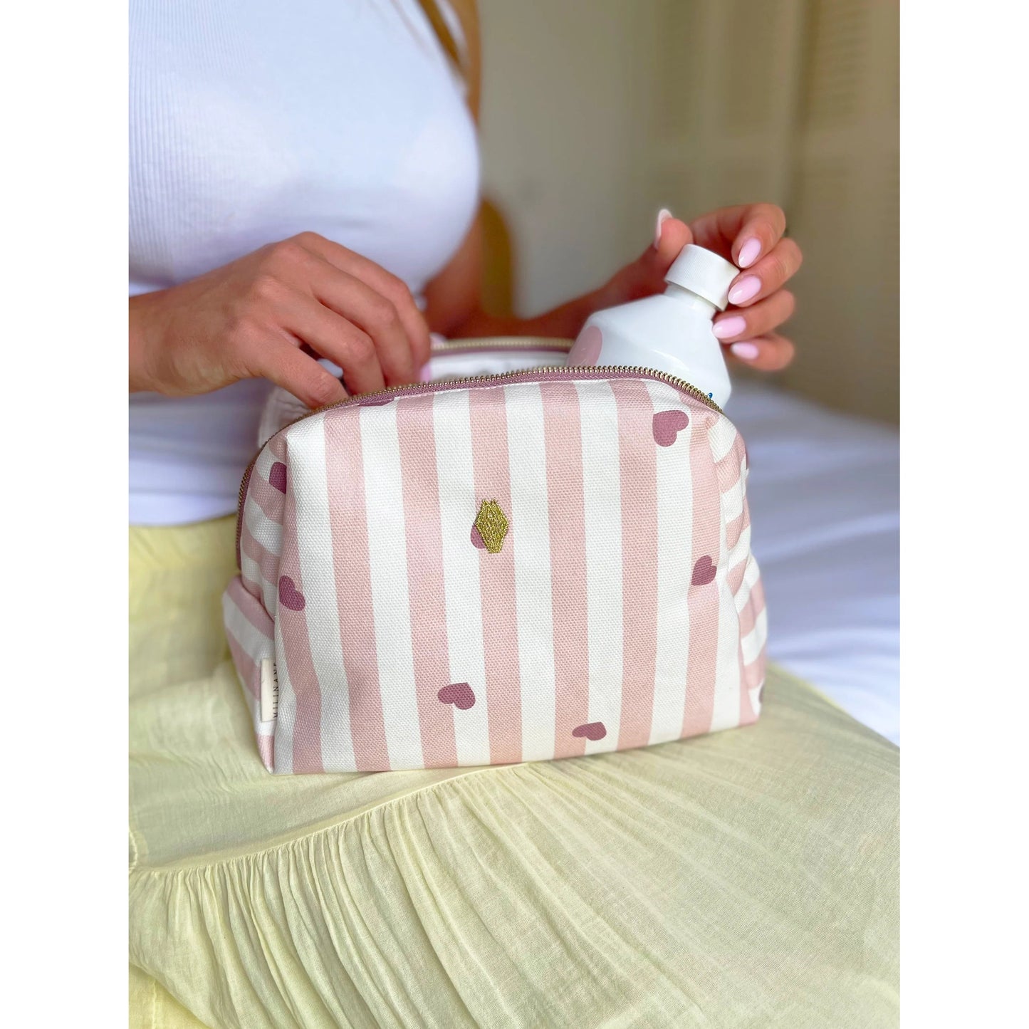 Trousse de toilette - JADE Candy Cane