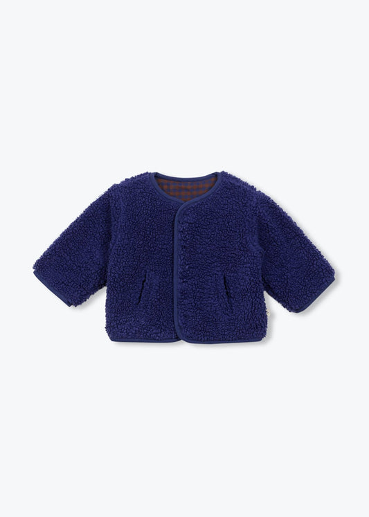Veste Bébé Sherpa Réversible