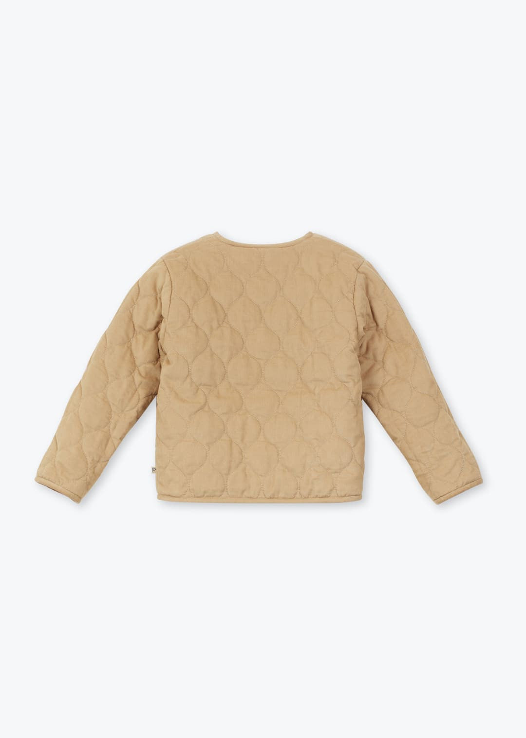 Veste sherpa réversible jaune camel